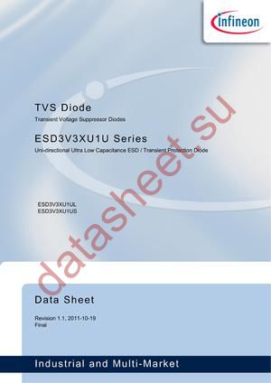 ESD3V3XU1US E6327 datasheet  